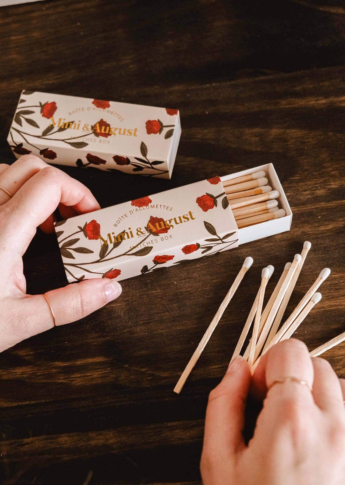 Mimi Roses Matchbox - 30 Sticks