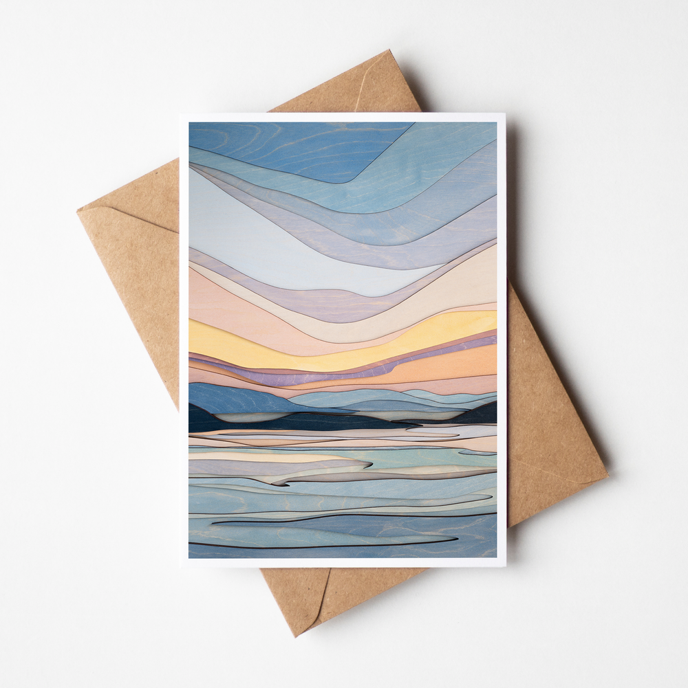 Still Evening - Blank Card