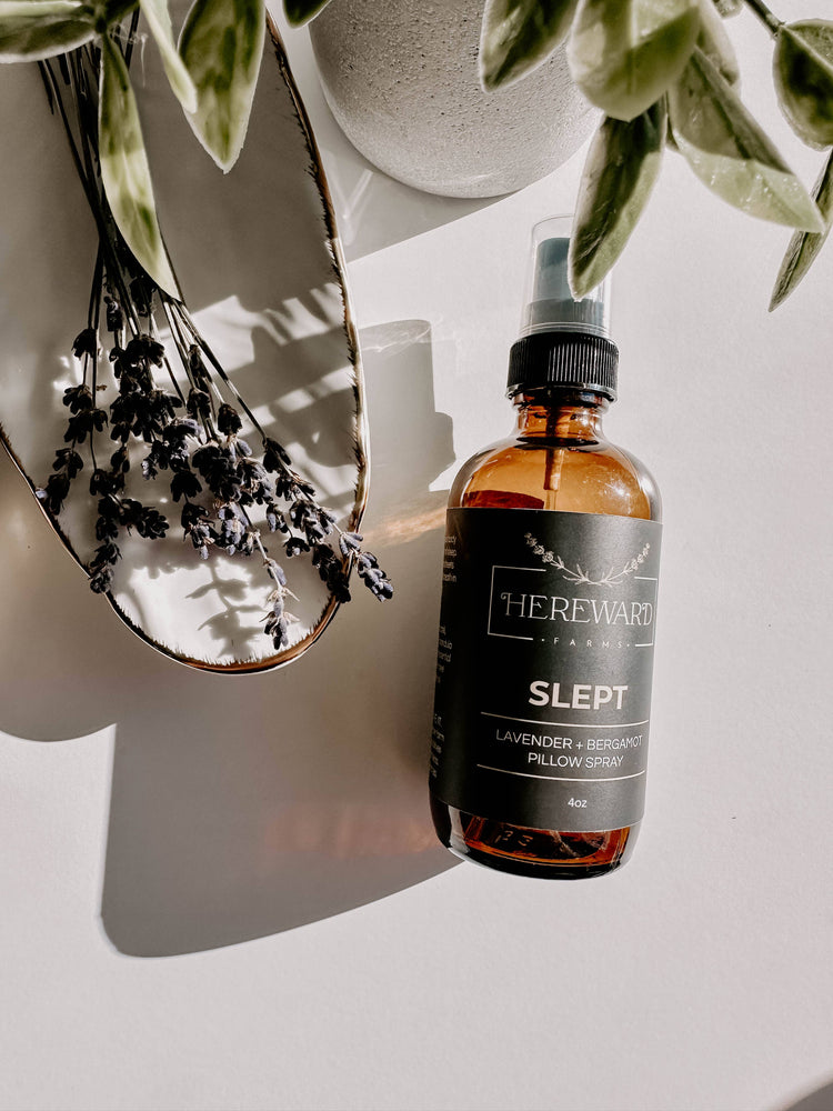 
                  
                    Slept Lavender + Bergamot Pillow Spray
                  
                