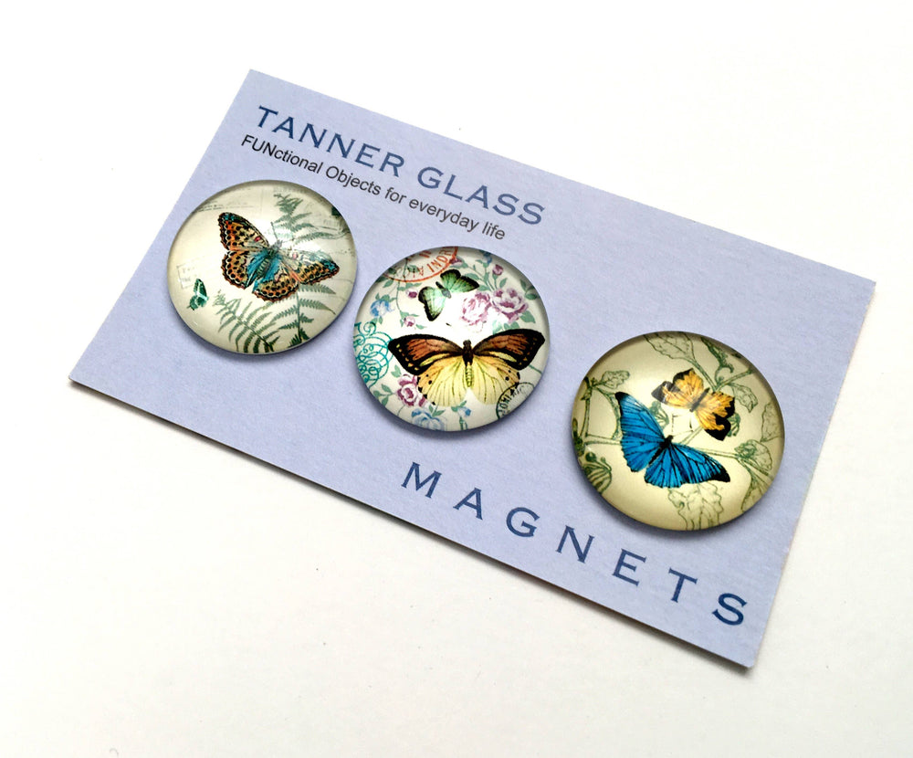 
                  
                    Magnet: Vintage Butterfly - (Set of 3)
                  
                