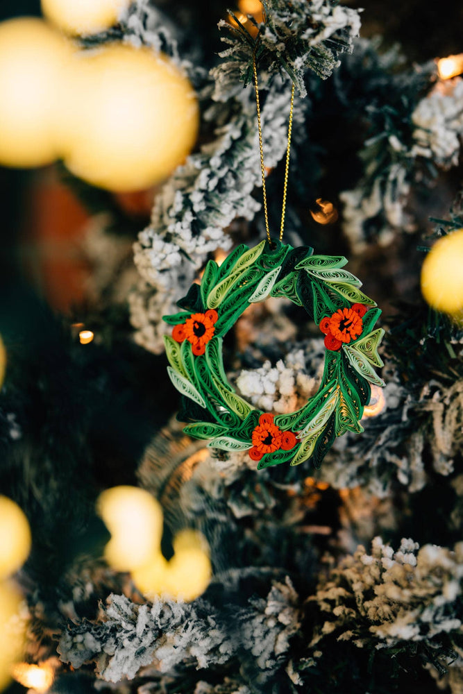 
                  
                    Quill Wreath Ornament
                  
                