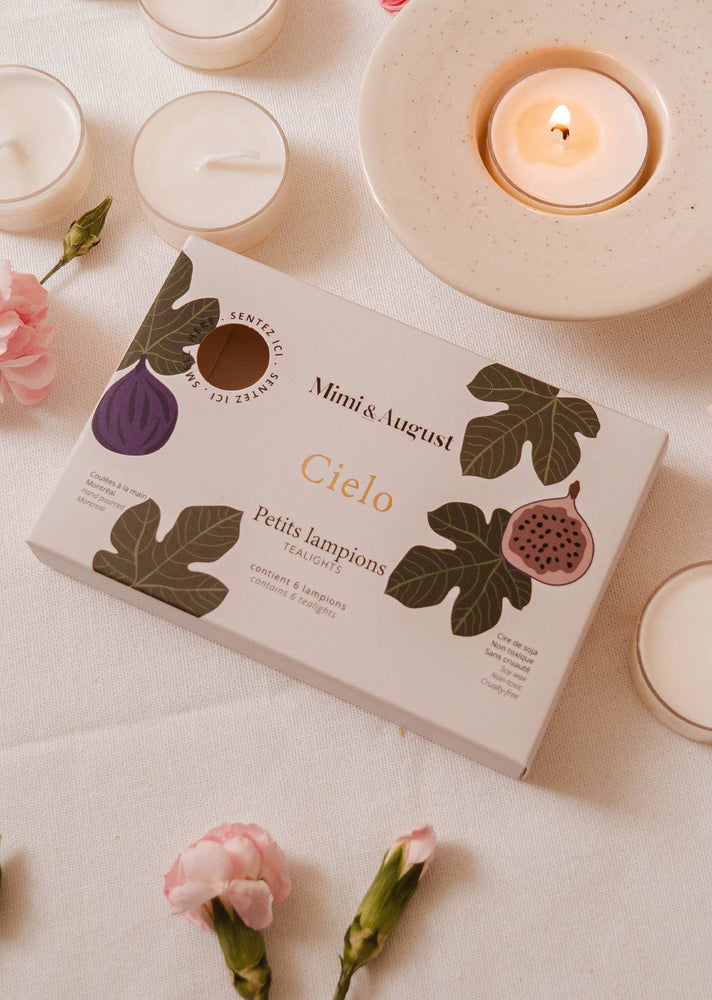 
                  
                    Cielo Tealight Candle Set
                  
                