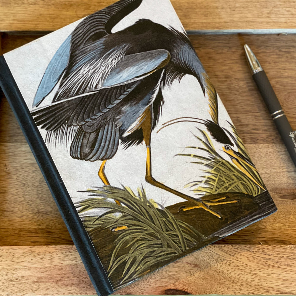 Hand Paint Noir Bird Journal